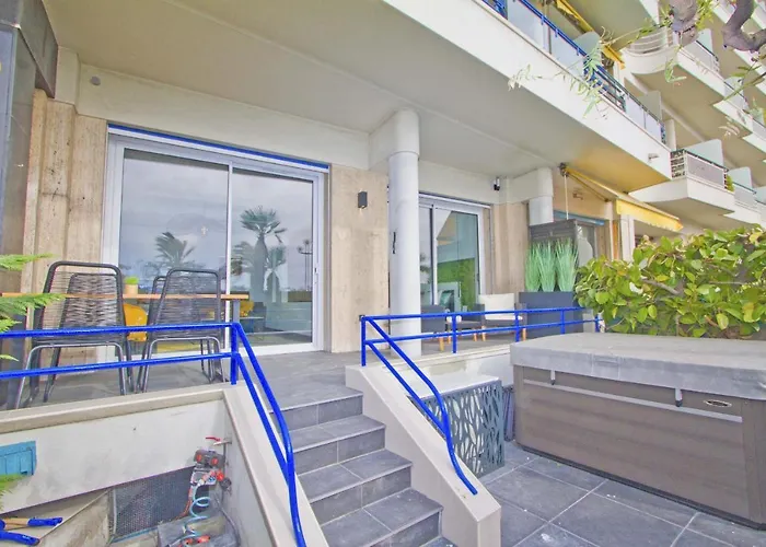 Luxury Garden Jacuzzi Promenade Apartment Nice