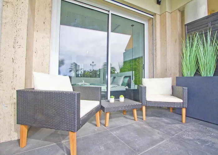 Luxury Garden Jacuzzi Promenade Nice